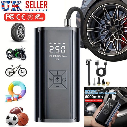 Car tyre inflator pump - car,