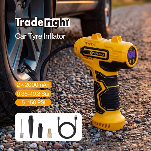 Traderight car tyre - traderight, inflator