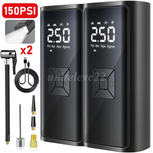 2pcs car tyre inflator pump - tyre,