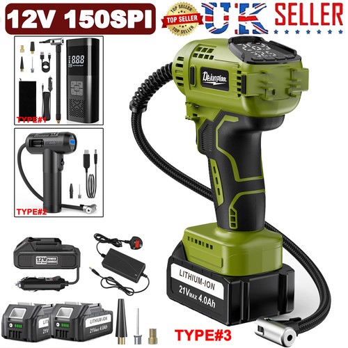 12v 150psi electric cordless - 12v,