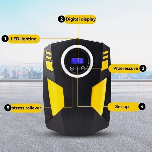 Digital electric car tyre - car,