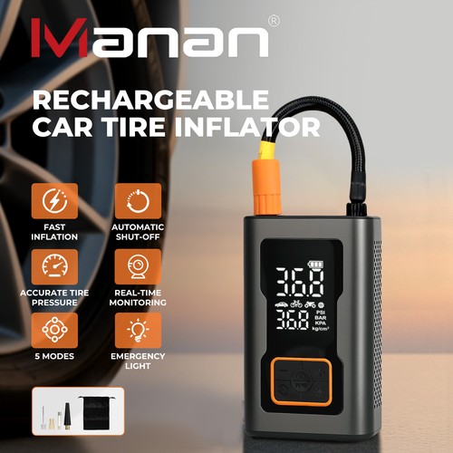 Manan car tyre inflator - car,