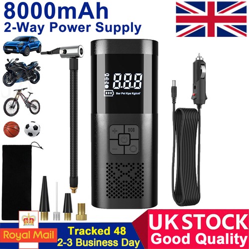 Car tire air inflator - air, portable